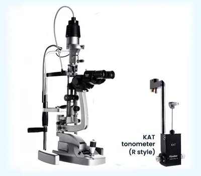 KEELER SLIT LAMP WITH APPLANATION TONOMETER